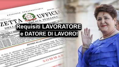 Convocazione sanatoria 2020: Documenti da portare in Prefettura