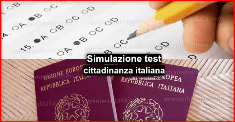 Simulazione Test B1 Cittadinanza Italiana : Preperarsi Agli Esami