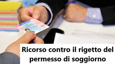 Il ricorso contro il rigetto del permesso di soggiorno