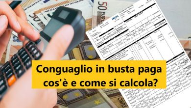 Conguaglio in busta paga: cos'è e come si calcola?