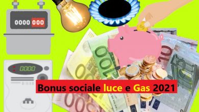 Bonus sociale luce e Gas: Ecco cosa cambierà dal 2021