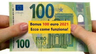 Bonus 100 euro 2021: che cosa è e come fare la richiesta?