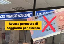 Revoca permesso di soggiorno per assenza dal territorio italiano