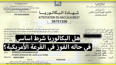 هل البكالوريا شرط اساسي للهجرة الى أمريكا في حاله الفوز في القرعة الأمريكية؟