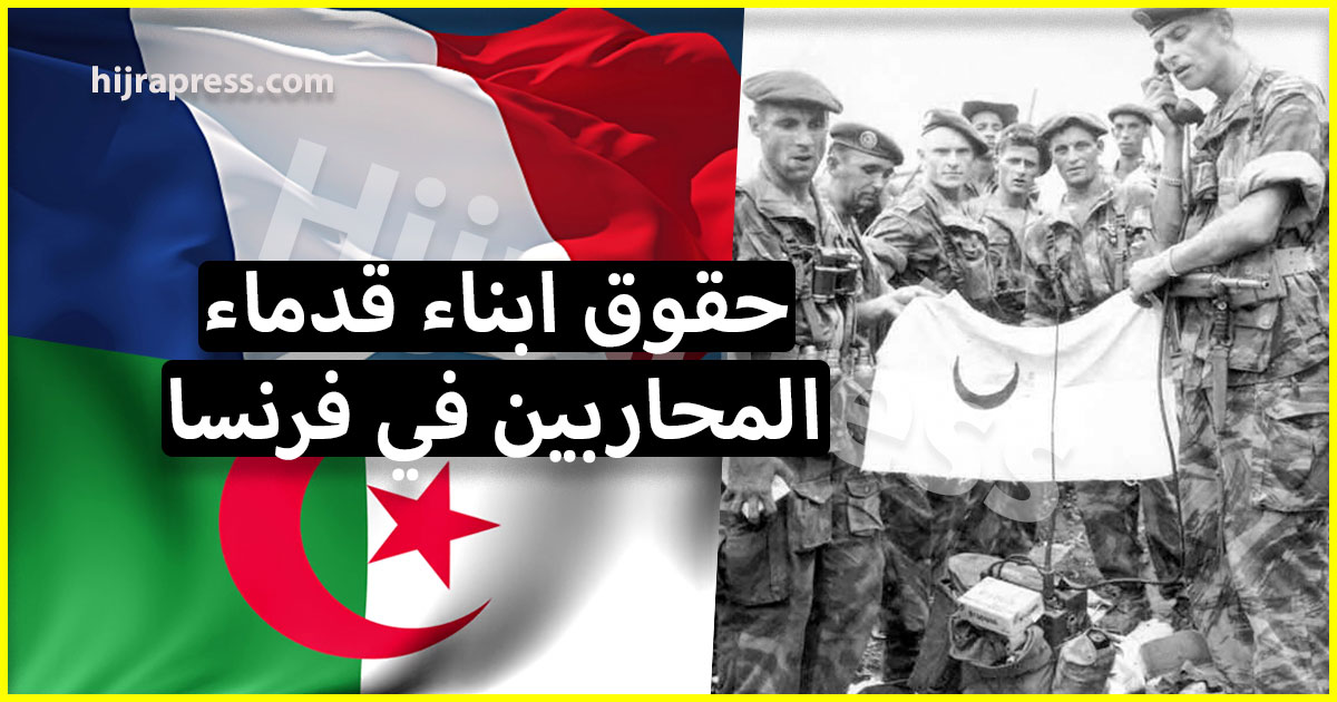 حقوق ابناء قدماء المحاربين الجزائريين في الجيش الفرنسي