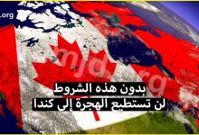 الهجرة الى كندا 2022