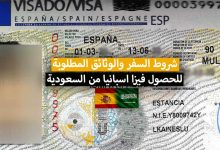 فيزا اسبانيا للسعوديين 2022 .. الوثائق والاجراءات المطلوبة + شروط السفر وسعر فيزا شنغن اسبانيا من السعودية